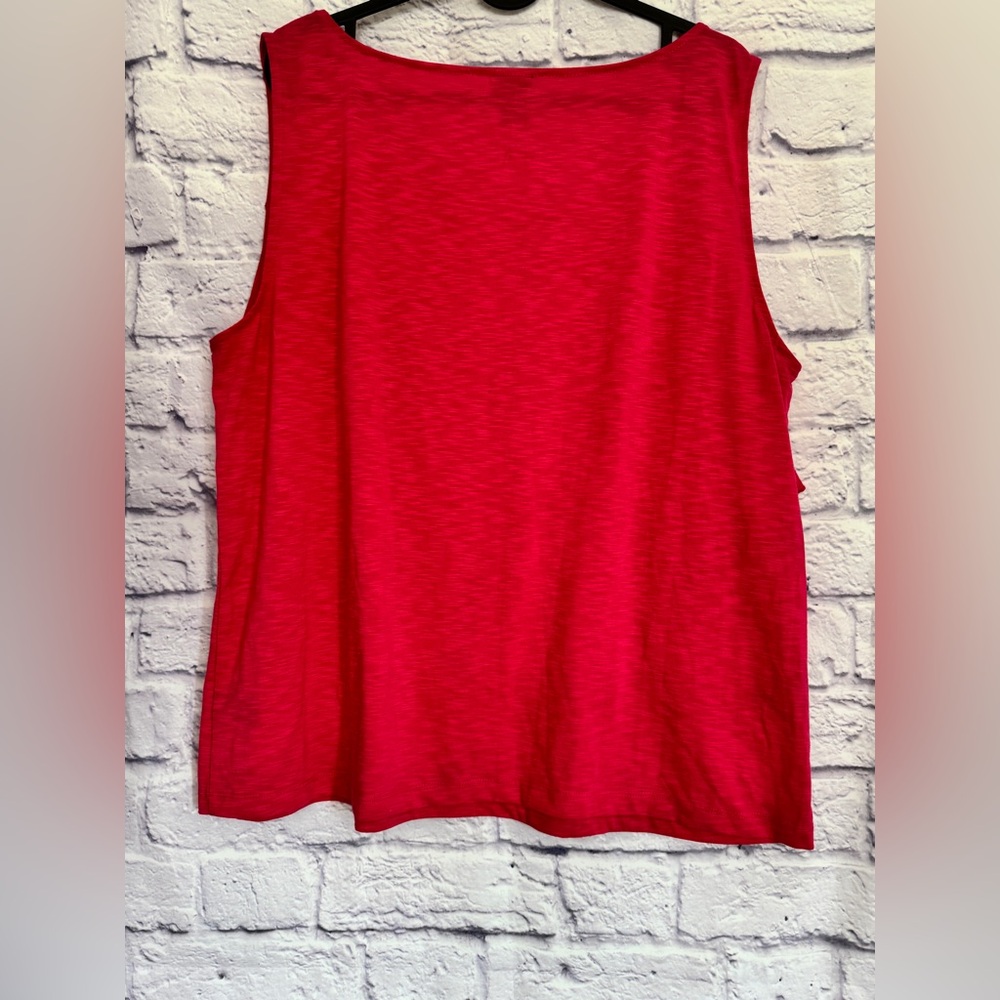 Women's Pink Ruffle Top - Picture 2 of 3